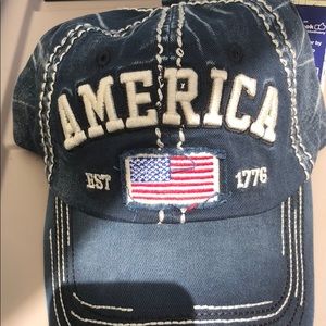 America Distressed Hat by Kbethos